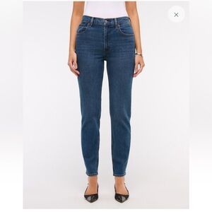 Abercrombie High Rise Mom Jean